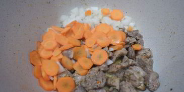 овощное рагу с мясом