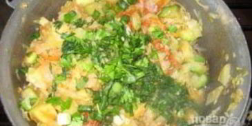 овощное рагу в казане