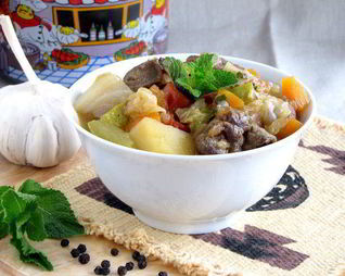 Рагу из баранины по-ирландски