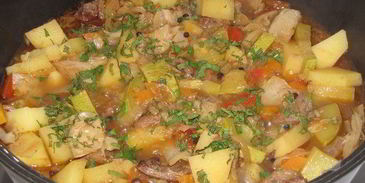 рагу из баранины по-ирландски