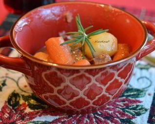 Рагу из говядины с овощами