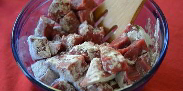 рагу из говядины с овощами