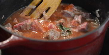 рагу из говядины с овощами