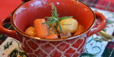 рагу из говядины с овощами