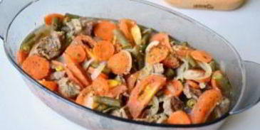 рагу из говядины в пароварке