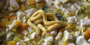 рагу из индейки с луком-пореем