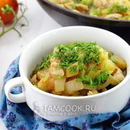 Рецепт Рагу из кабачков с мясом