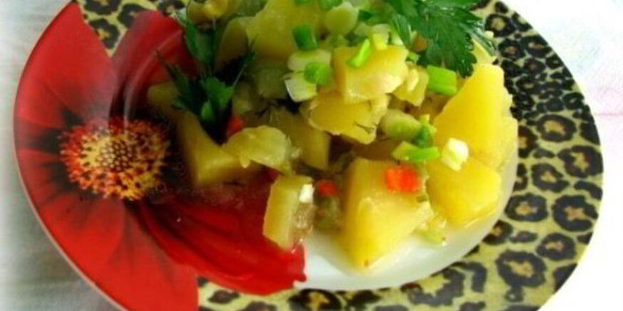 Рецепт рагу из овощей с кабачками