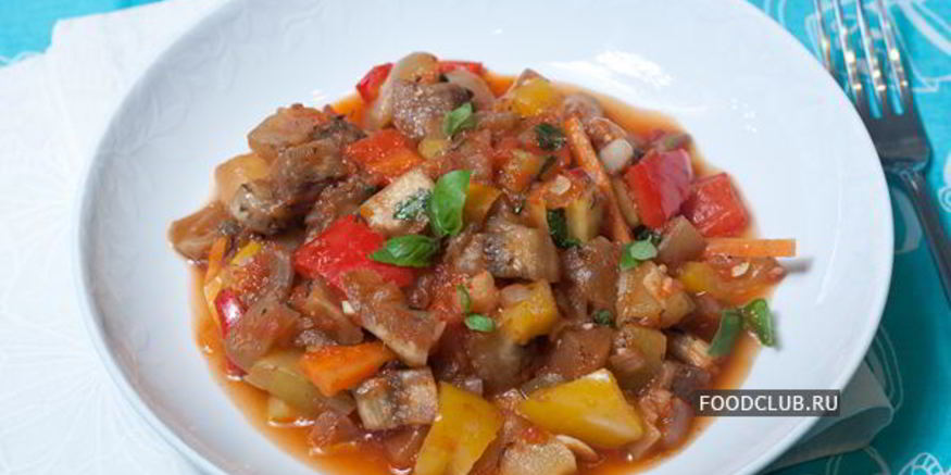 Рецепт рагу из овощей