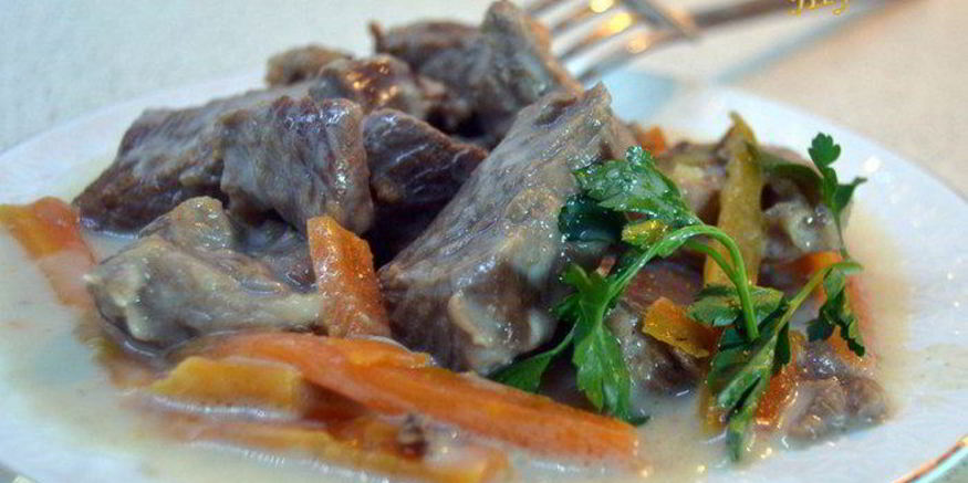 Рецепт рагу из телятины по полю бокюзу