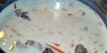 рагу из телятины по полю бокюзу