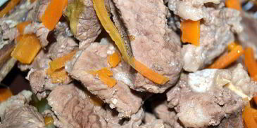 рагу из телятины по полю бокюзу