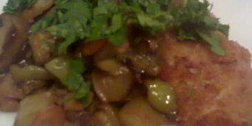 рагу с огурцом