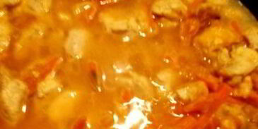 солнечное куриное рагу