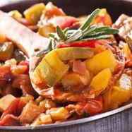 Рецепт Рататуя с мясом и картошкой