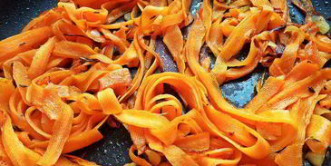 рисовая лапша с овощами