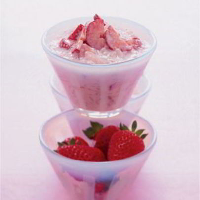 Клубничное ризотто