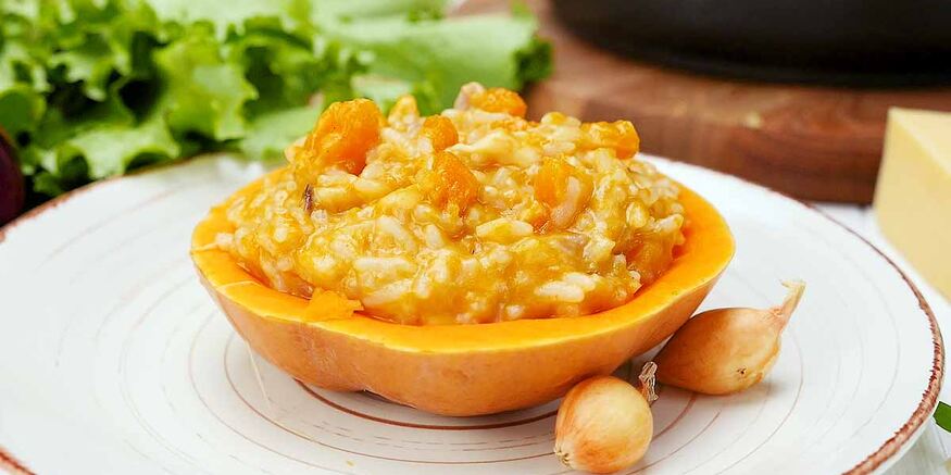 Рецепт овощного ризотто