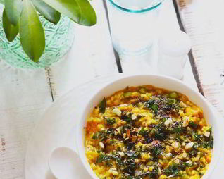 Ризотто из зимних овощей