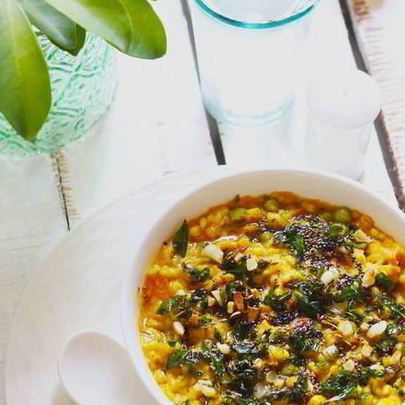 Ризотто из зимних овощей