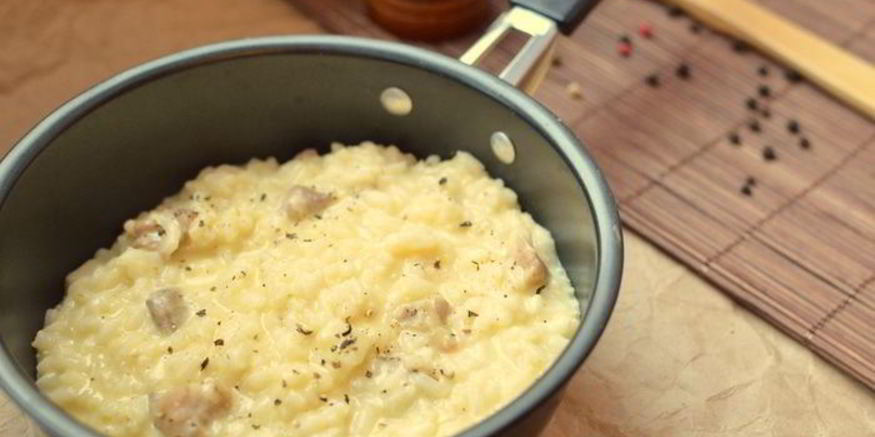 Рецепт ризотто карбонары