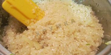 ризотто с белыми грибами со сливками