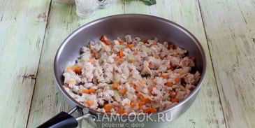 ризотто с фаршем