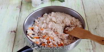 ризотто с фаршем