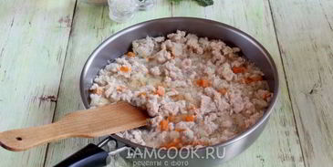 ризотто с фаршем