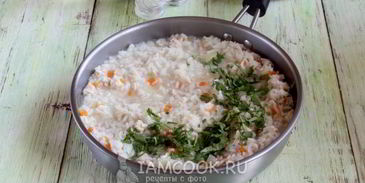 ризотто с фаршем