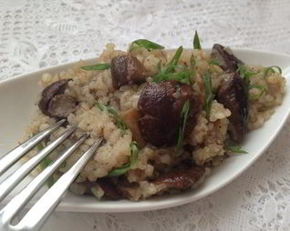 Ризотто с грибами в мультиварке