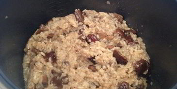 ризотто с грибами в мультиварке