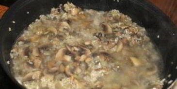 ризотто с кальмарами