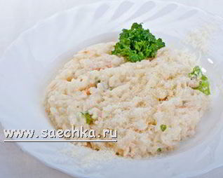 Ризотто с крабами