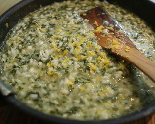 Ризотто с крапивой