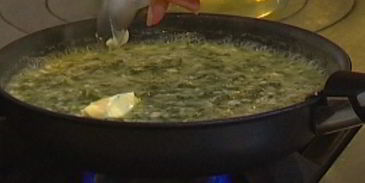 ризотто с крапивой