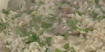 ризотто с куриной печенкой