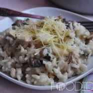 Рецепт Ризотто с курицей и грибами