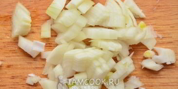 ризотто с курицей и овощами