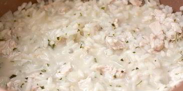 ризотто с курицей в мультиварке