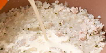 ризотто с курицей в мультиварке