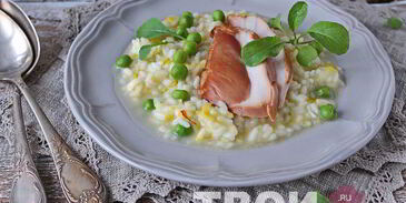 ризотто с курицей