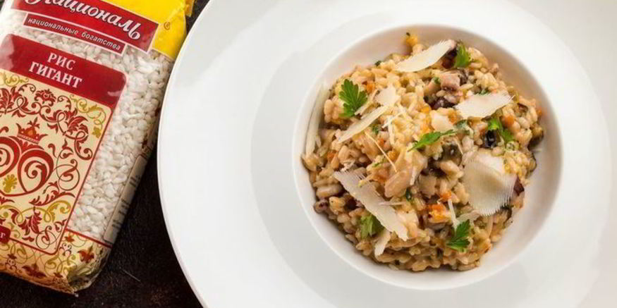 Рецепт ризотто с морепродуктами