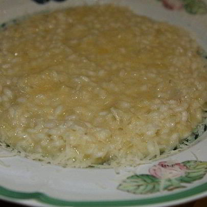 Ризотто с шампанским