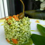 Рецепт Ризотто с соусом из черемши