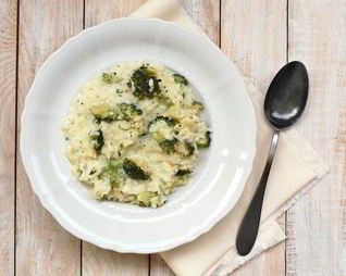 Ризотто с сыром бри