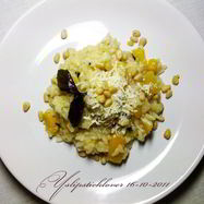 Рецепт Ризотто с тыквой, брынзой и кедровыми орешками