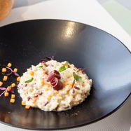 Рецепт Ризотто с тыквой и копченой утиной грудкой