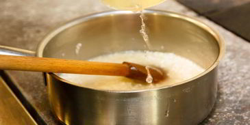 ризотто с тыквой и копченой утиной грудкой