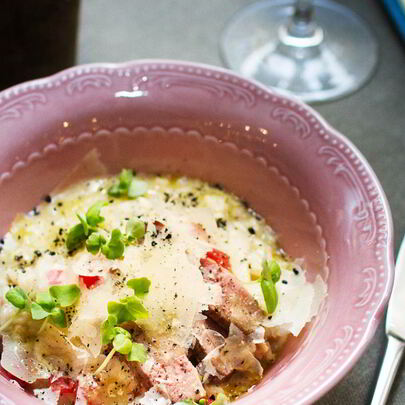 Ризотто с уткой